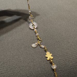 天然緬料老坑高冰種翡翠設計款時尚手鏈