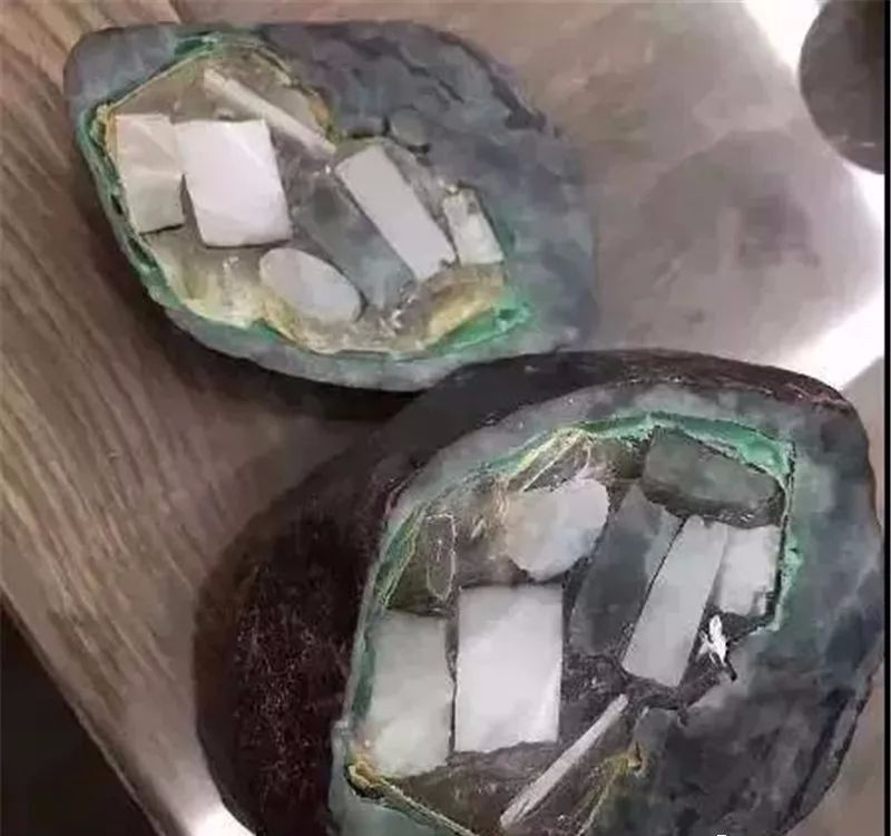 翡翠原石居然懷孕了,這是什麼奇葩操作?